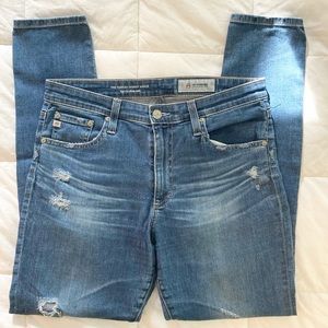 AG Farrah High Rise Skinny Ankle Jeans